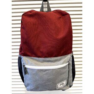 Solo New York Re:Solve Backpack Laptop Sleeve Recycled Red and Gray 16.5"x11.5"